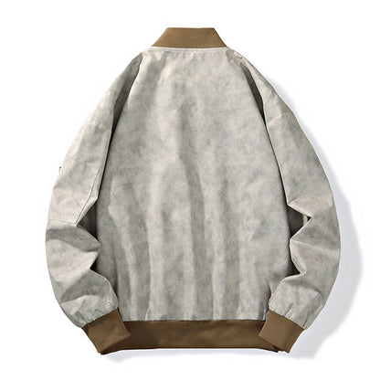 Stonewash Bomber Jacket