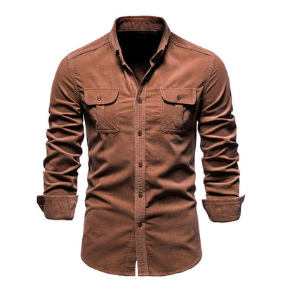 Taren-Men's Ultra Comfortable Cargo Shirt