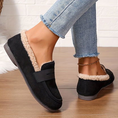 Aria Cozy Fur Loafers