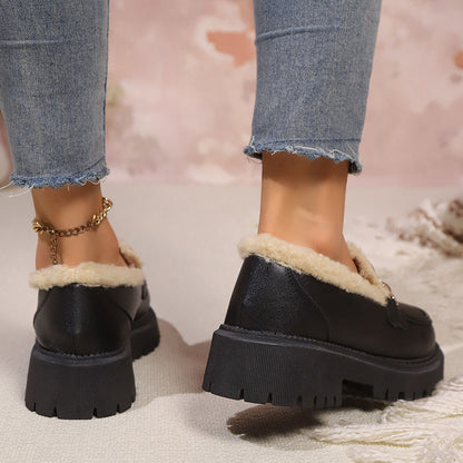Adele Cozy Chain Loafers