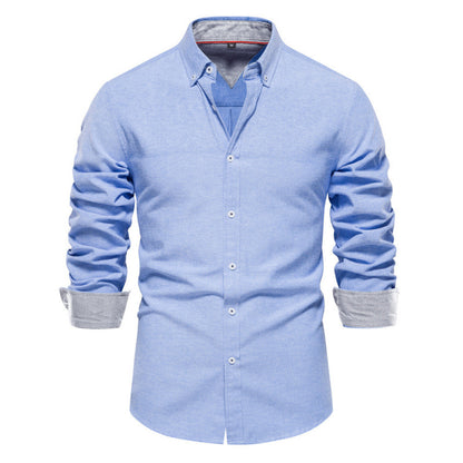 Savile-Men's Ultra Comfortable Oxford Shirt
