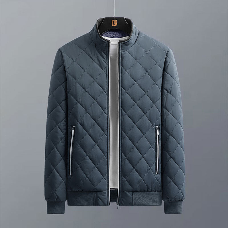 Men’s Quilted Fleece-Lined Jacket