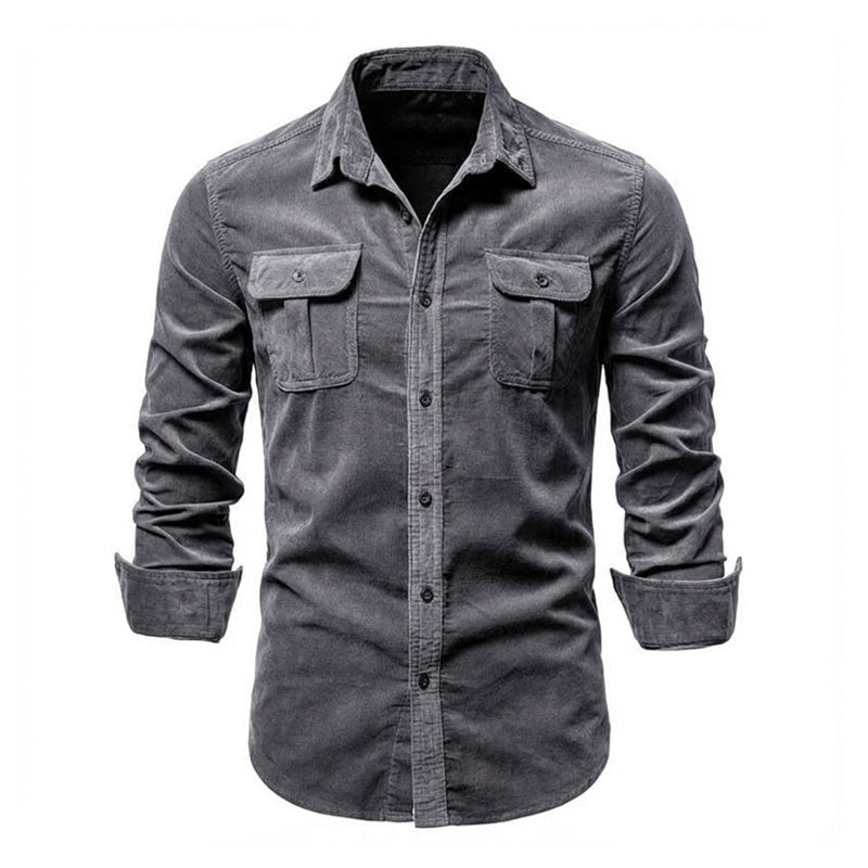 Taren-Men's Ultra Comfortable Cargo Shirt