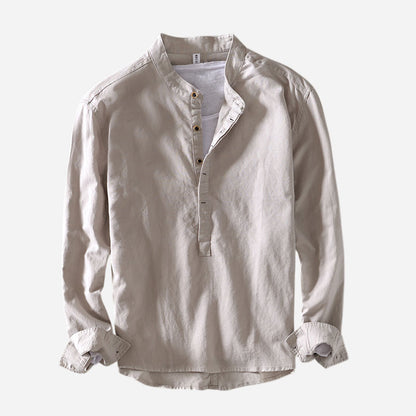 Noble-Men's Ultra Comfortable Linen Shirt