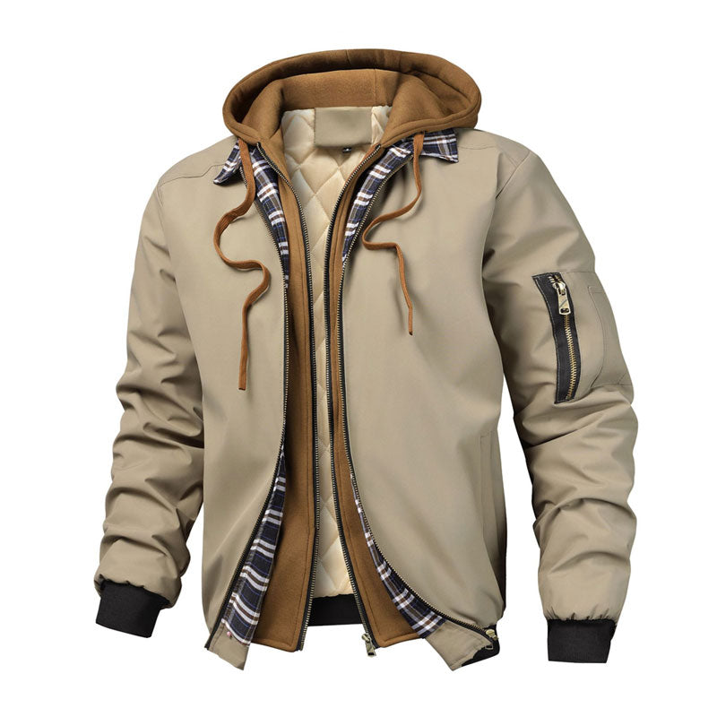 Men's Warm Bomber Jacket