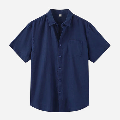 Senra Men's Linen Short Sleeve Shirt