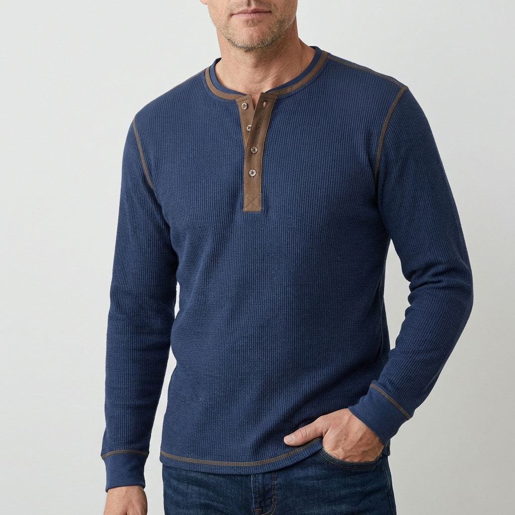 Arlow Textured Henley Shirt