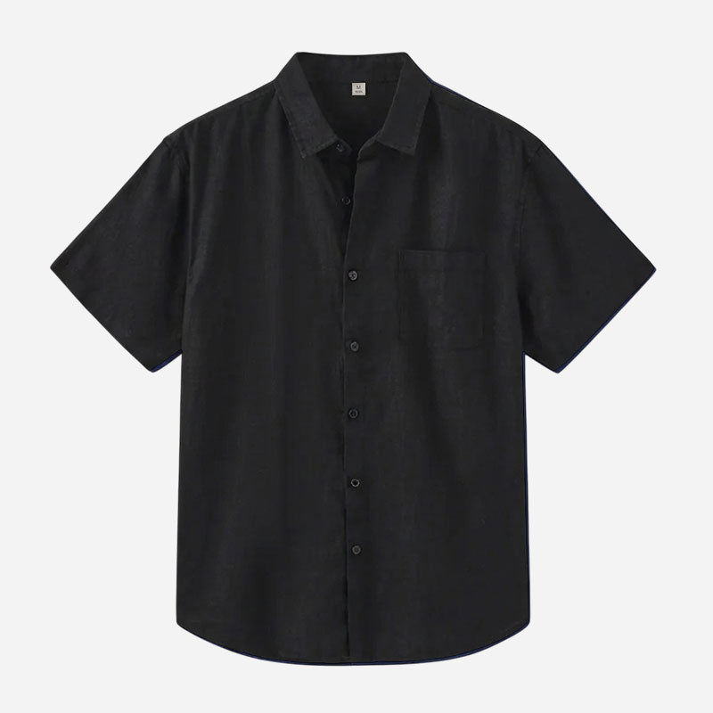 Senra Men's Linen Short Sleeve Shirt