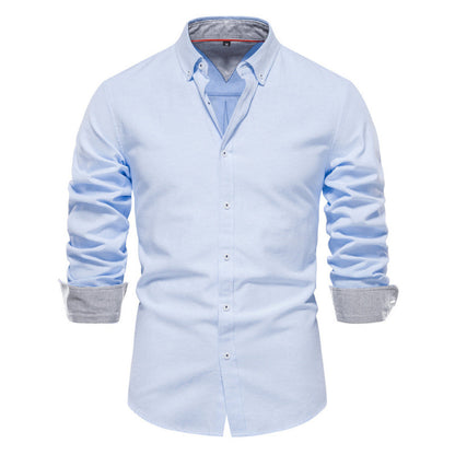 Savile-Men's Ultra Comfortable Oxford Shirt