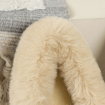 Luxe Fur Loafers – Elegant Warmth with Orthopedic Comfort
