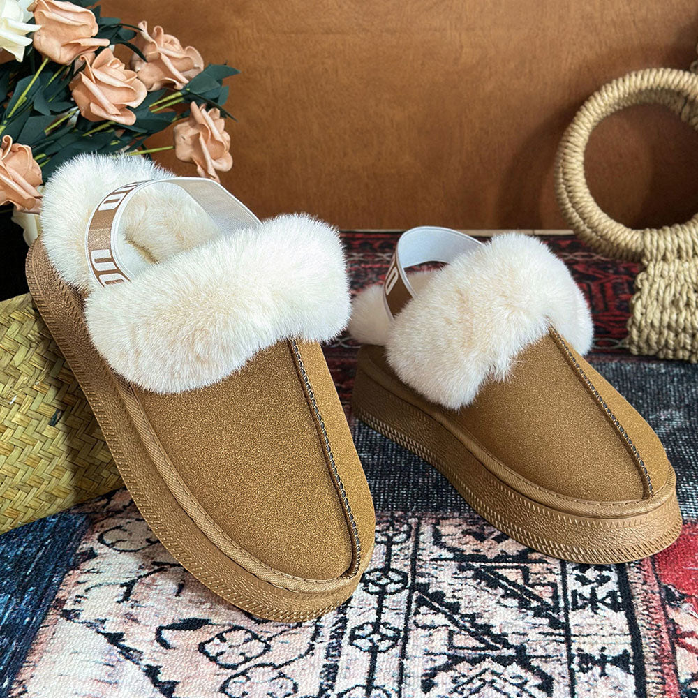Sierra Plush Slides – Warmth Meets Everyday Ease
