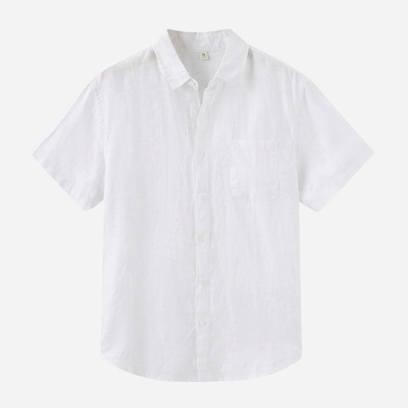 Senra Men's Linen Short Sleeve Shirt