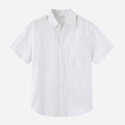Senra Men's Linen Short Sleeve Shirt