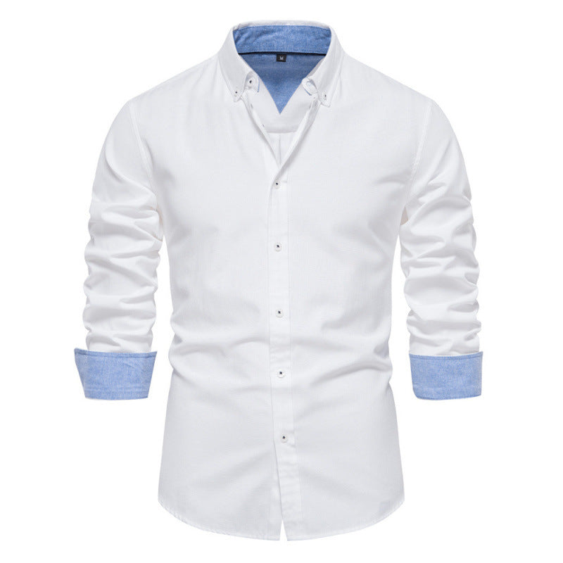 Savile-Men's Ultra Comfortable Oxford Shirt