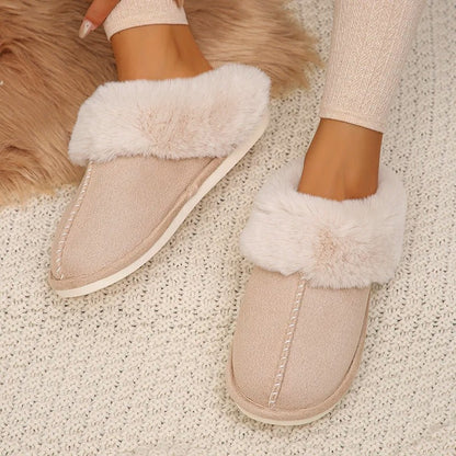 CozyFur Home Slippers – Plush Warmth, Effortless Relaxation