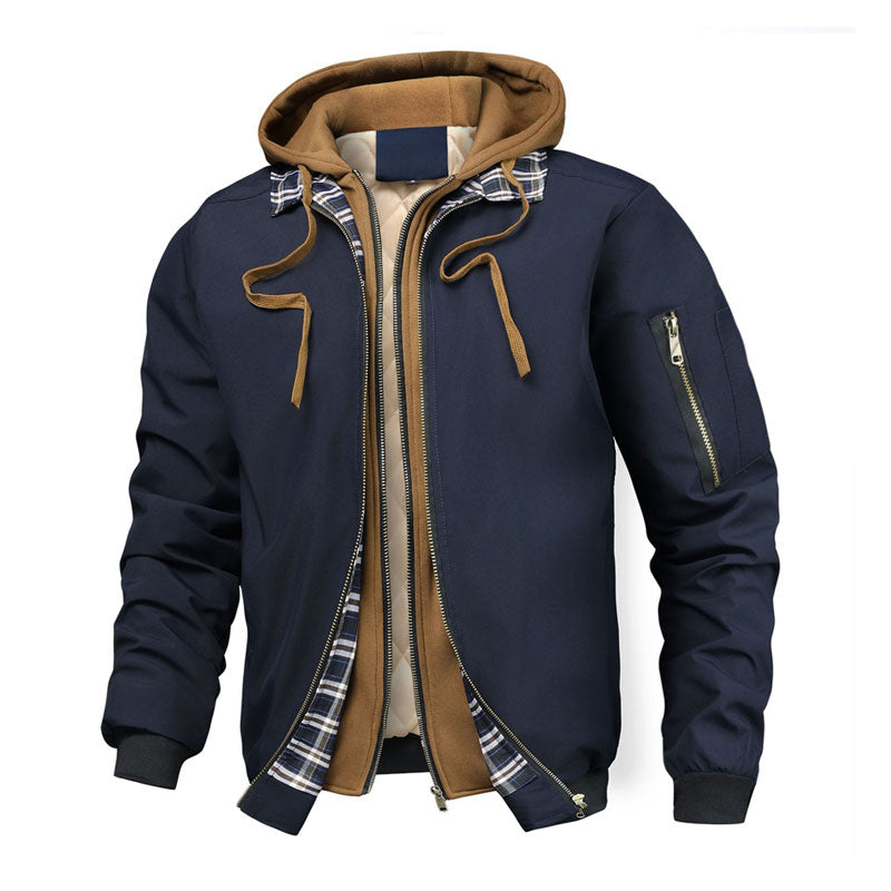 Men's Warm Bomber Jacket