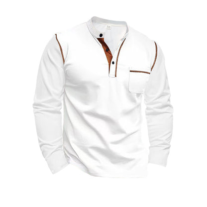 Skyline-Ultra Comfortable Henley Shirt