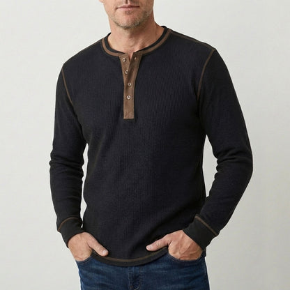Arlow Textured Henley Shirt