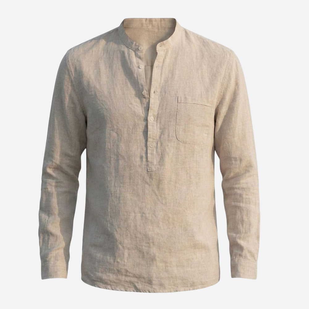 Noir-Ultra Comfortable Linen Shirt