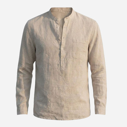 Noir-Ultra Comfortable Linen Shirt