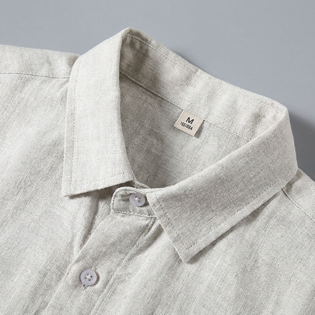 Senra Men's Linen Short Sleeve Shirt