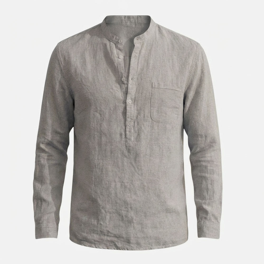 Noir-Ultra Comfortable Linen Shirt