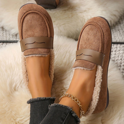 Aria Cozy Fur Loafers