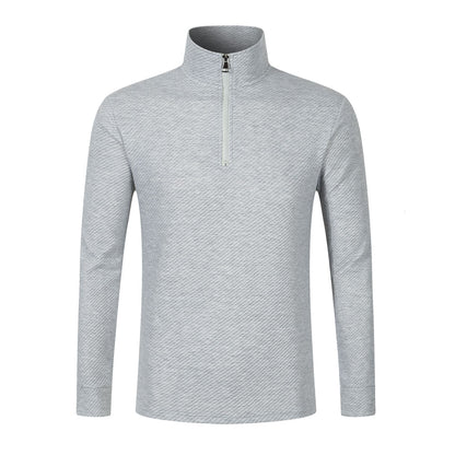 Motion-Ultra Comfortable Zipper Polo Shirt