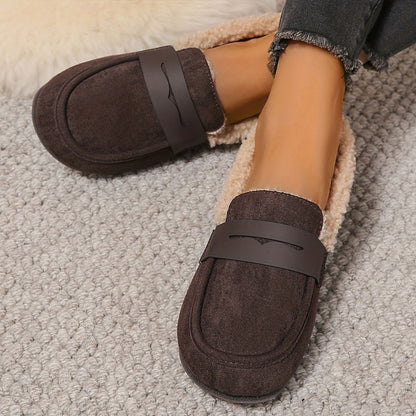 Aria Cozy Fur Loafers