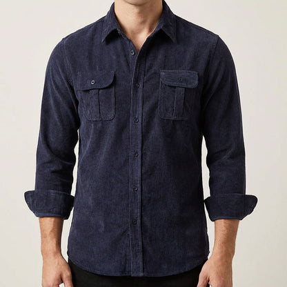 Taren-Men's Ultra Comfortable Cargo Shirt