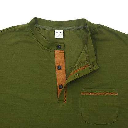 Skyline-Ultra Comfortable Henley Shirt