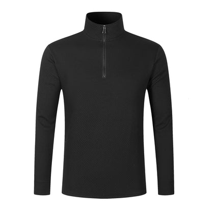 Motion-Ultra Comfortable Zipper Polo Shirt