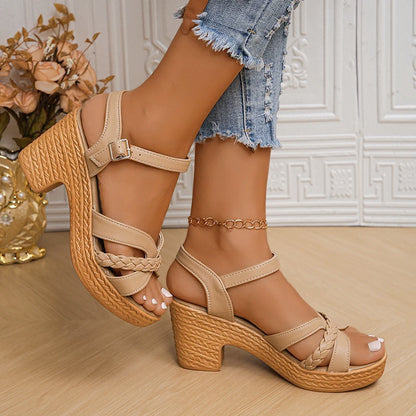 Comfort Chunky Gladiator Sandals