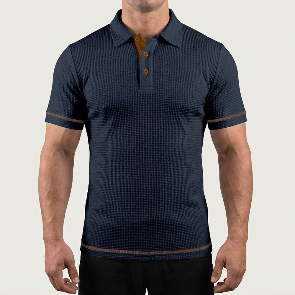 Axton-Men's Ultra Comfortable Polo Shirt