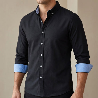 Savile-Men's Ultra Comfortable Oxford Shirt