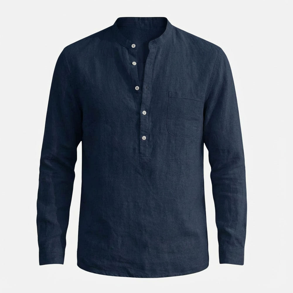 Noir-Ultra Comfortable Linen Shirt