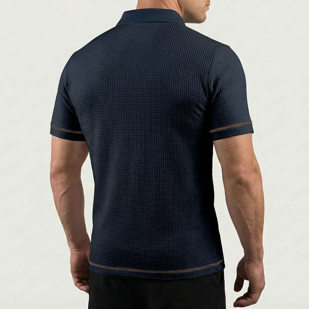 Axton-Men's Ultra Comfortable Polo Shirt