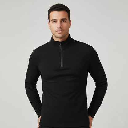 Motion-Ultra Comfortable Zipper Polo Shirt