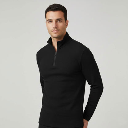 Motion-Ultra Comfortable Zipper Polo Shirt
