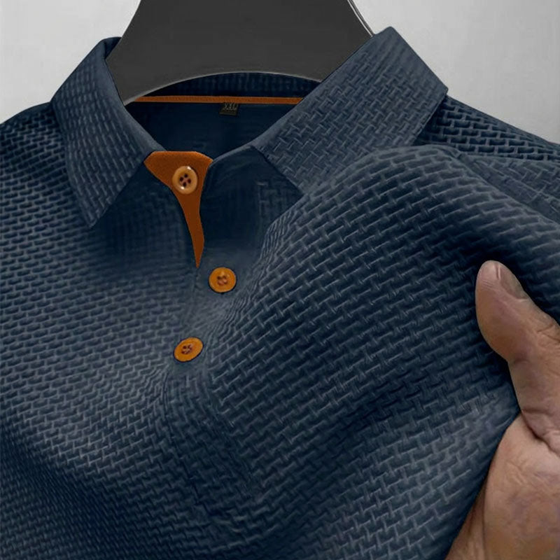 Axton-Men's Ultra Comfortable Polo Shirt