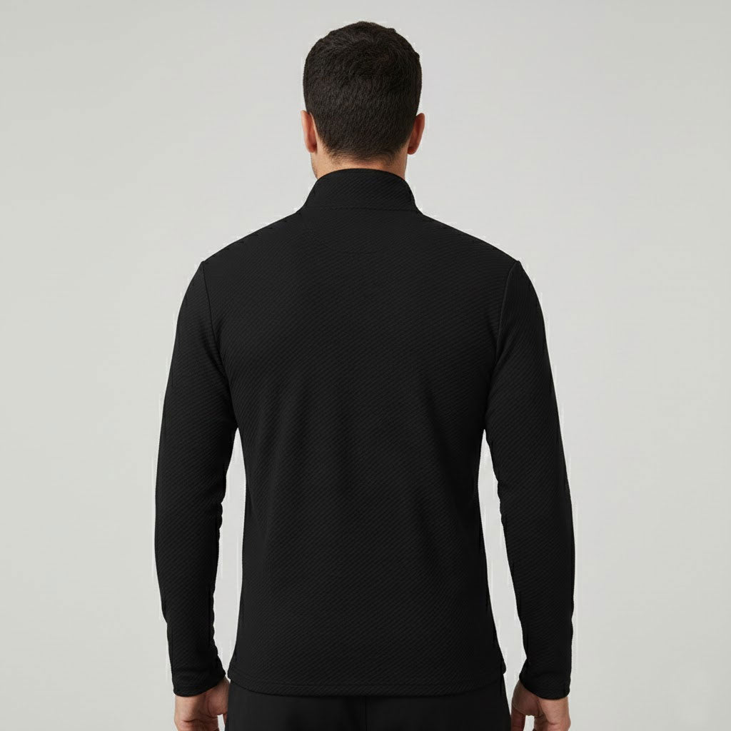 Motion-Ultra Comfortable Zipper Polo Shirt