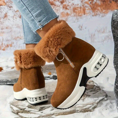 ArcticLift Warm Boots – Height, Warmth & Effortless Elegance