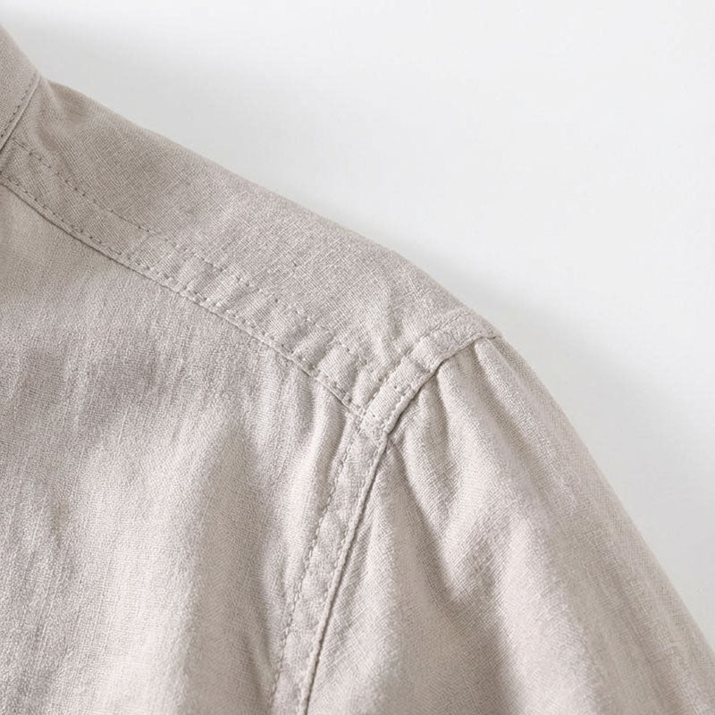 Noble-Men's Ultra Comfortable Linen Shirt