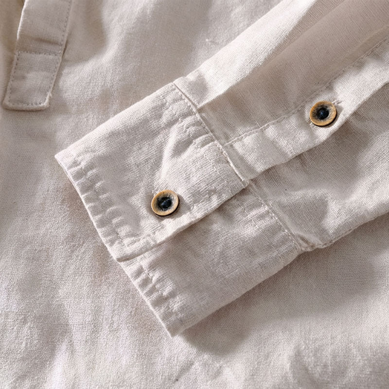 Noble-Men's Ultra Comfortable Linen Shirt