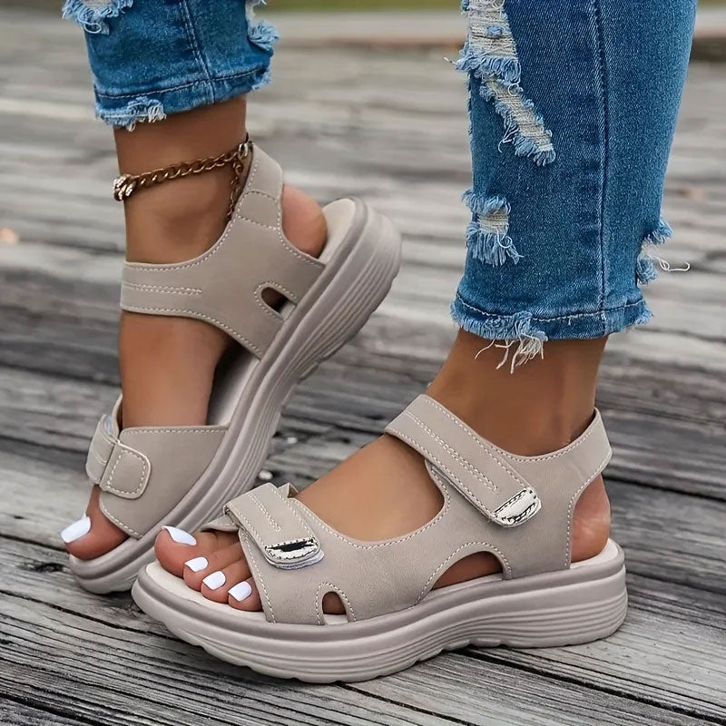 Sienna Casual Wedge Sandals