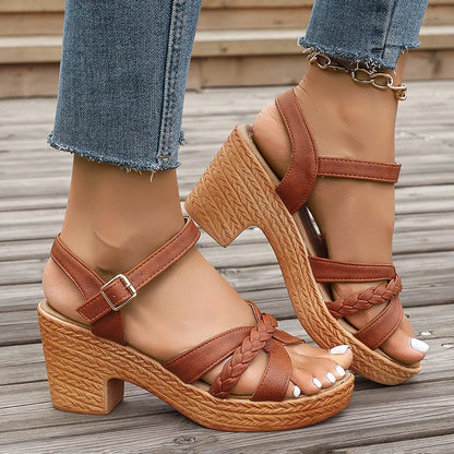 Comfort Chunky Gladiator Sandals