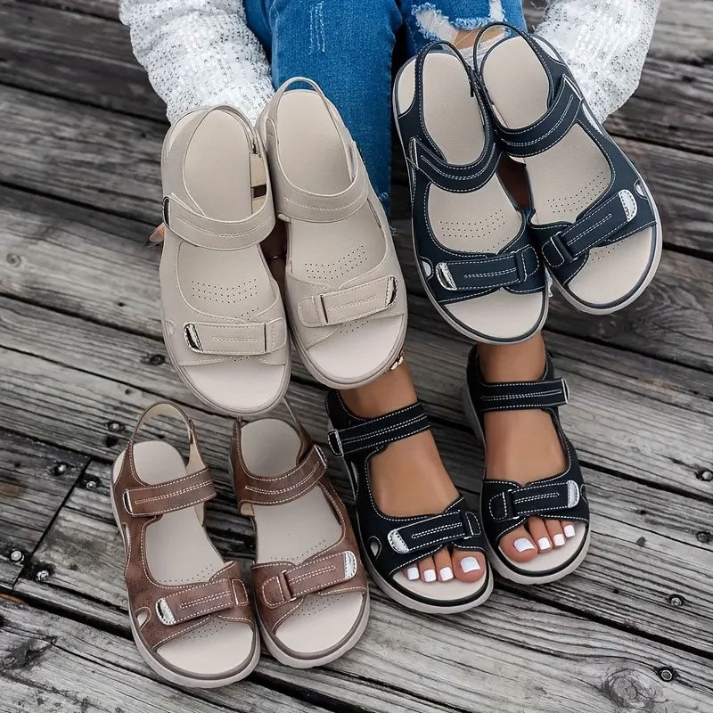 Sienna Casual Wedge Sandals