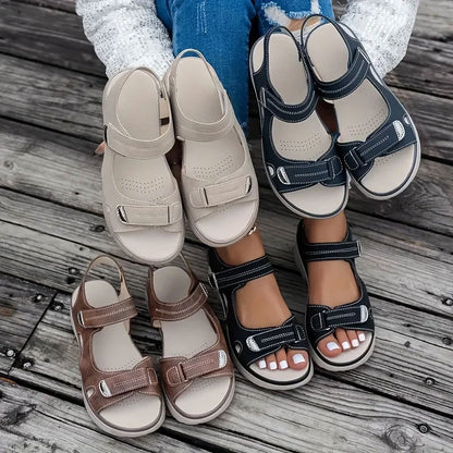Sienna Casual Wedge Sandals